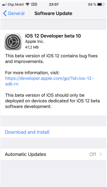iOS12 beta 10这么快就来了,值得升级吗?