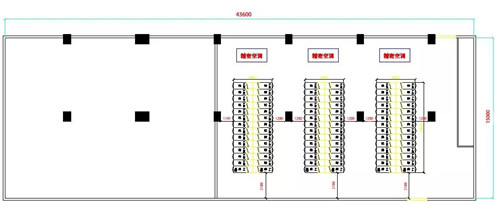模块化机房升级改造方案封闭冷通道方案图图1 4f冷通道规划布局图密封